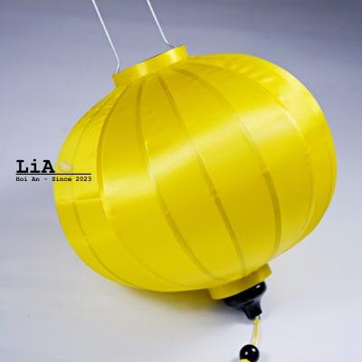 Set 3 pcs of Balloon Fabric Silk Lanterns - 40cm - LIA HoiAn-B40FP3