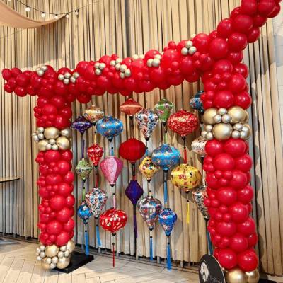 Set 20 pcs of Garlic, Balloon, Diamond Lantern - 35 cm - LiA Hoi An
