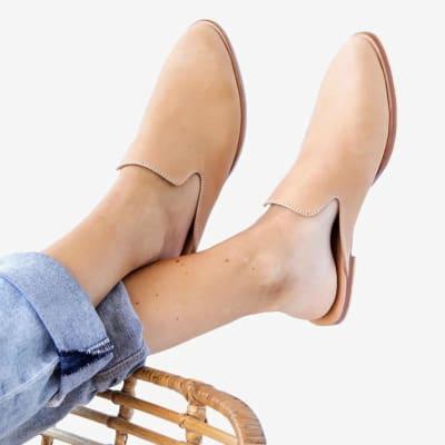 LiA Hoi An’s Wax Morden Leather Mule