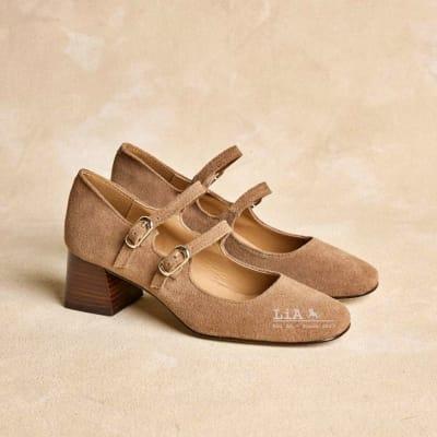 LiA Hoi An Suede Double String Shoes