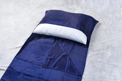 Single Pure Silk Sleeping Bag Liner for Camping Hiking Hostel Travel