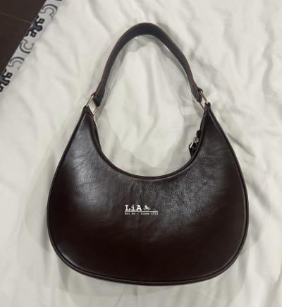 Crescent Shoulder Bag, Moon Handbag For Women| LiA Hoi An Leather