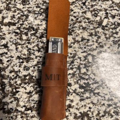 Personalized Harmonica Leather Gifts, Best Leather Gifts, Customized Leather Gift, Leather Harmonica Case | LiA Hoi An Leather