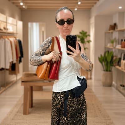 LiA Hoi An Genuine Leather Shoulder Bag - Handcrafted Versatility for Every Occasion